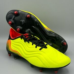 Adidas Copa Sense.1 SG Game Data Pack Yellow Soccer Cleats GY8935 Men's Sz 9